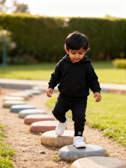 Premium Boy Hoodie Sweatshirt & Pant Set | Age 12M-5Y | Cotton Hoodie T-Shirt Jogger Trackpant Clothing Set for Boys | Ultra Soft & Stylish | Gentle on Skin - Image 3